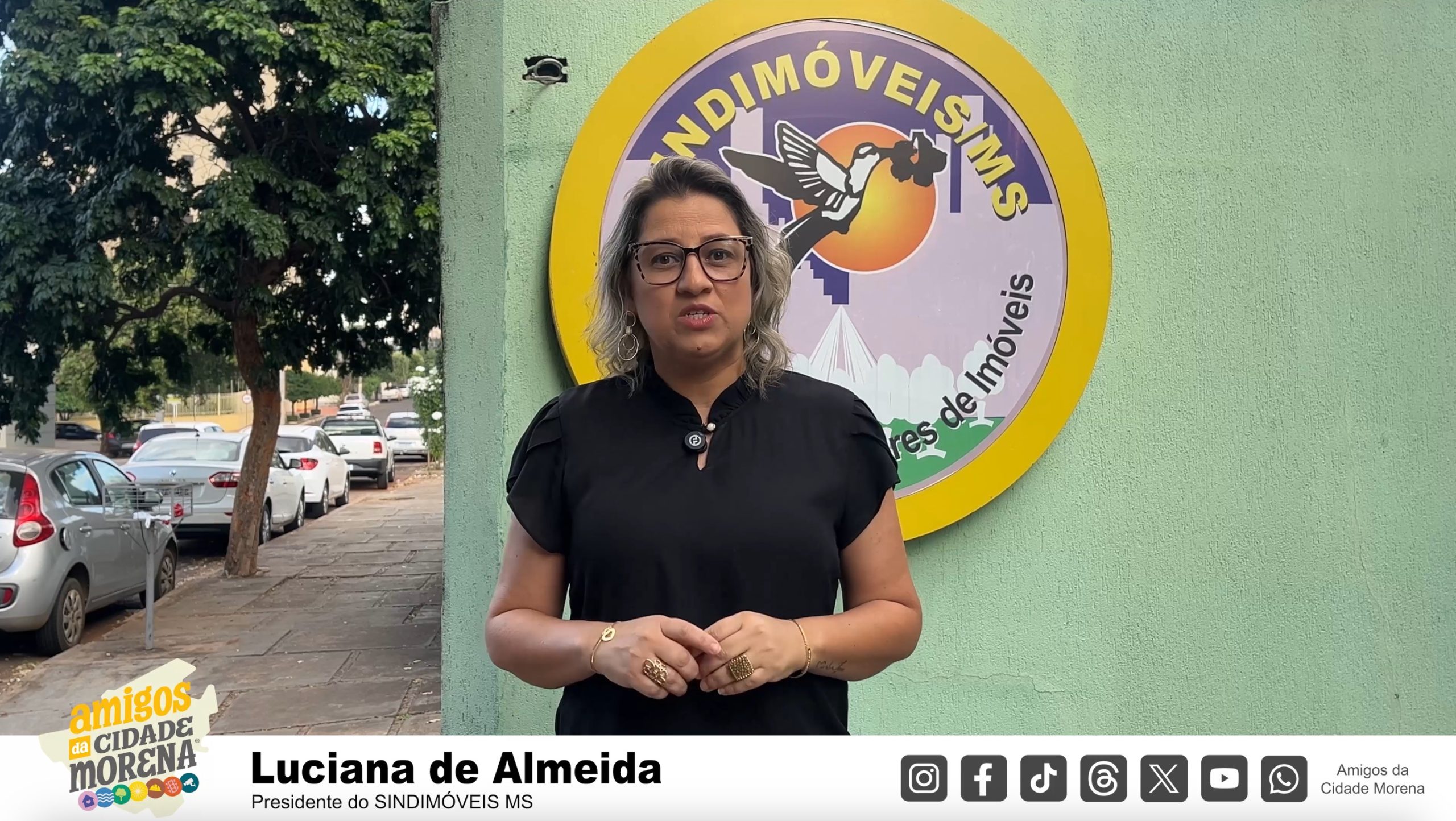 Depoimento – Luciana de Almeida – Pres. do Sindimóveis MS.