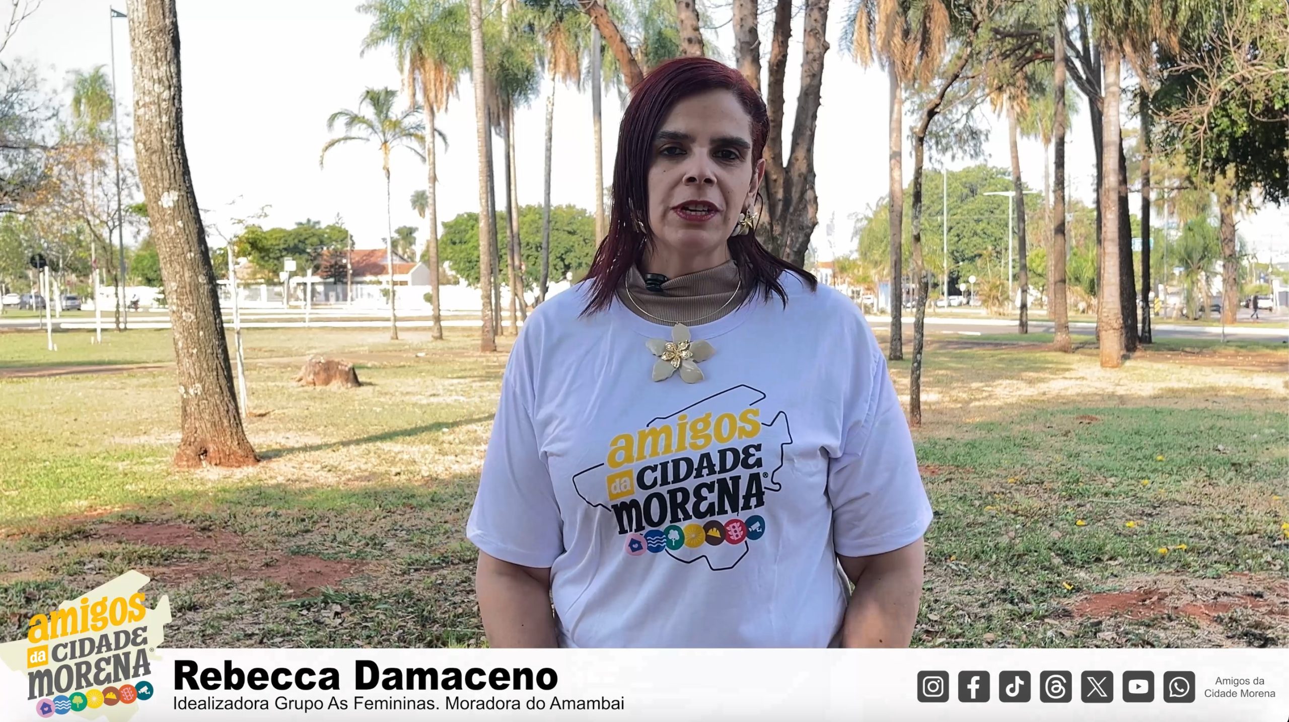 Depoimento – Rebecca Damaceno – Grupo “As Femininas”