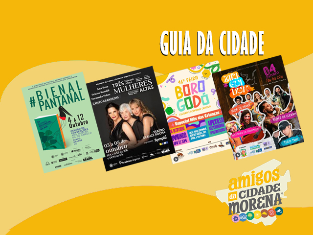 Outubro vem quente e cheio de atrações no primeiro final de semana do mês. Tem bienal, teatro, feiras e muito mais