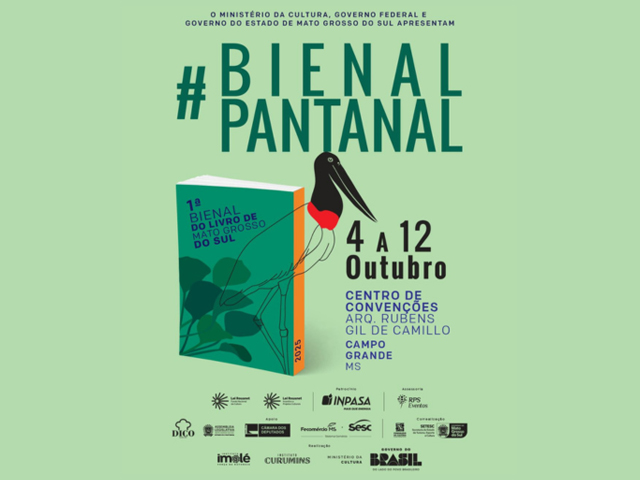 Campo Grande se transforma em capital da literatura com a 1ª Bienal Pantanal